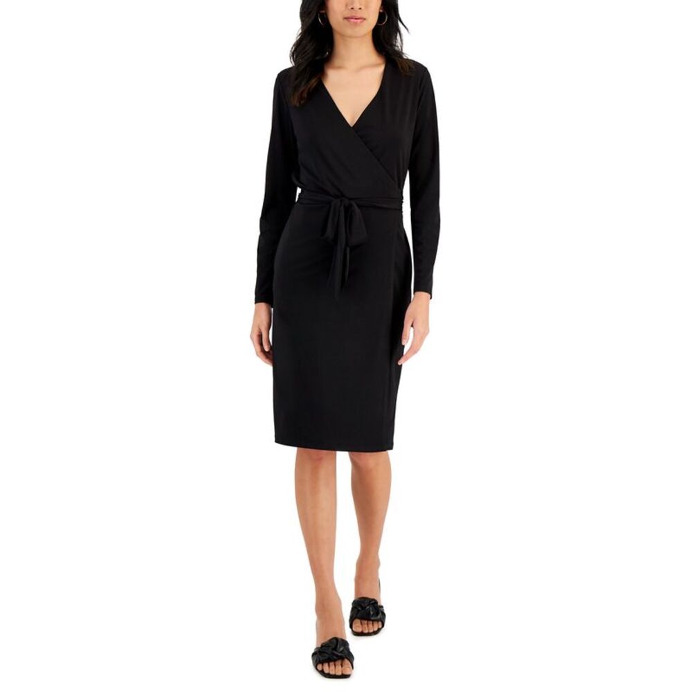 Alfani Womens Wrap Dress